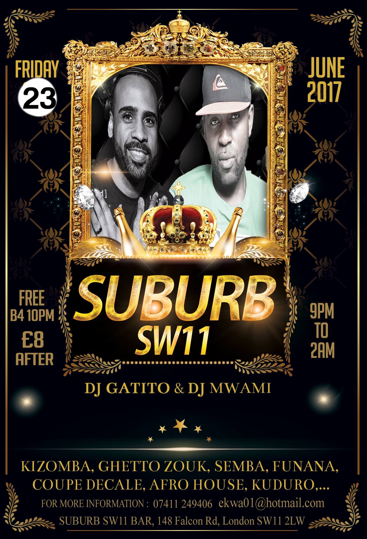 Kizomba AT Suburbsw11 - Charity event