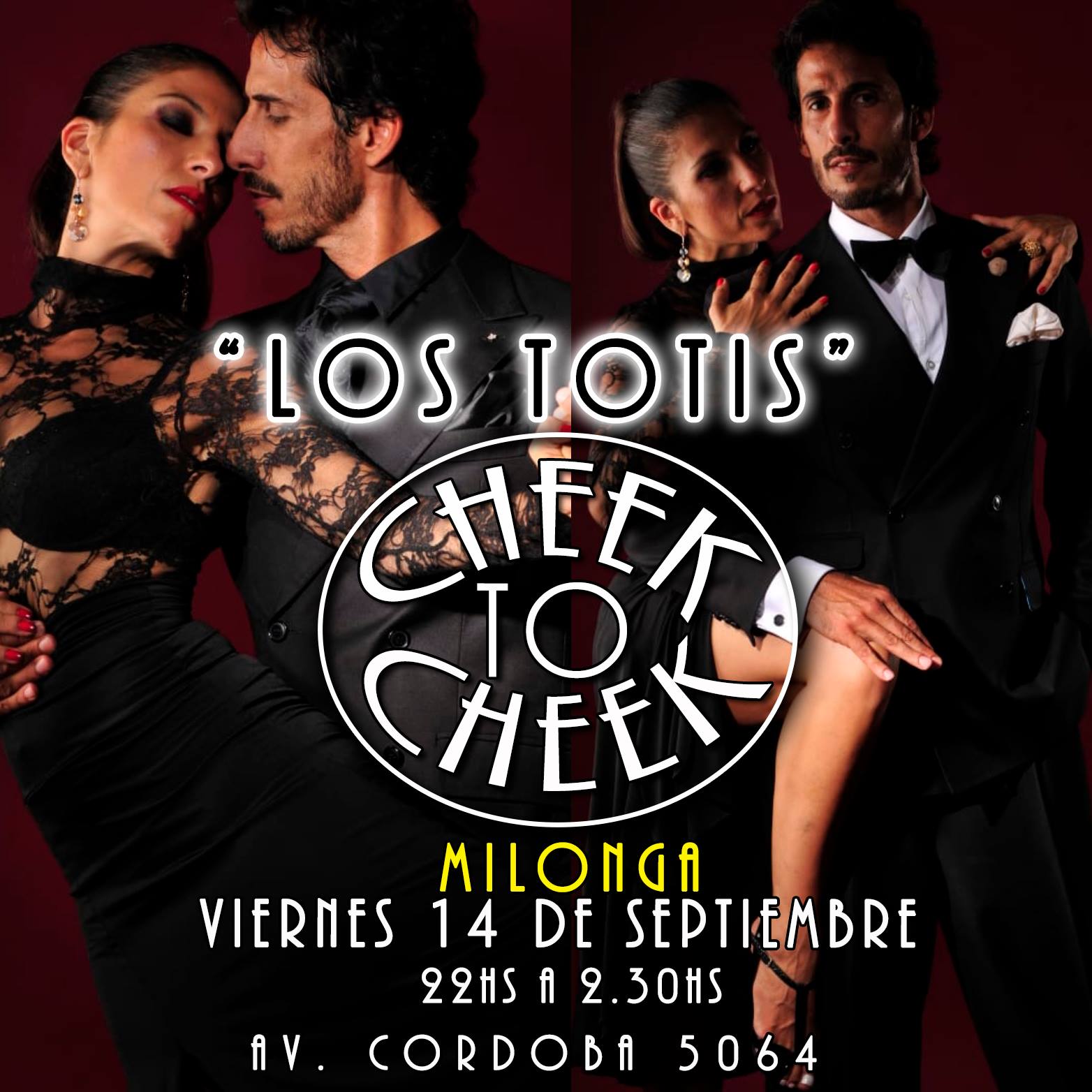 Los Totis" en Cheek to cheek !
