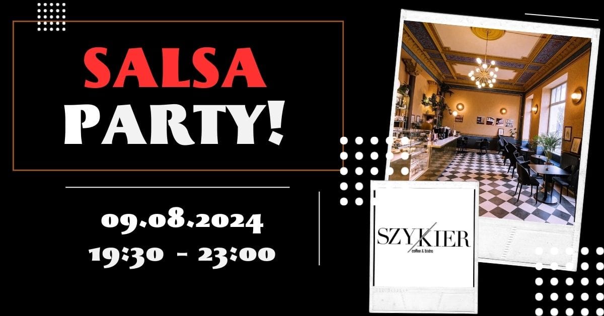 Salsa Social Kawiarnia Szykier 9.08 Piątek z Salsą