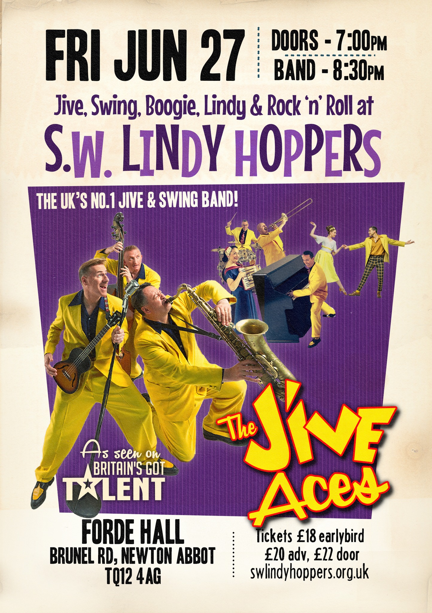 South West Lindyhoppers Dance