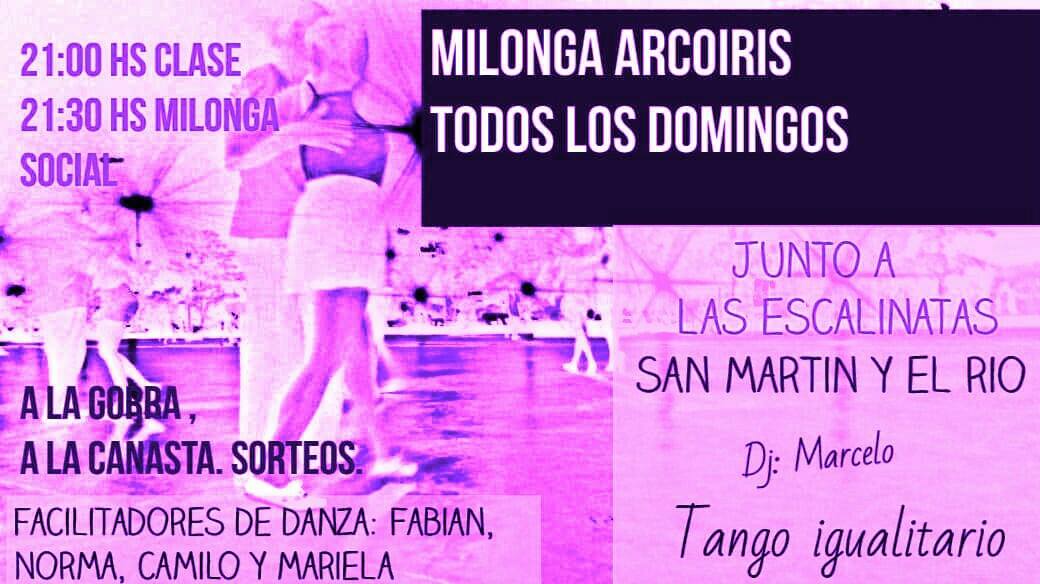 Arcoíris lesson milonga river rosario argentine popular tango