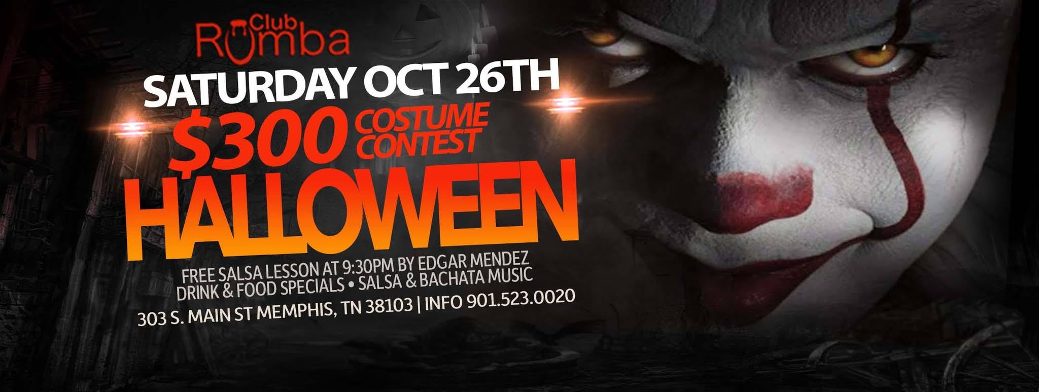 Rumba Halloween annual bash