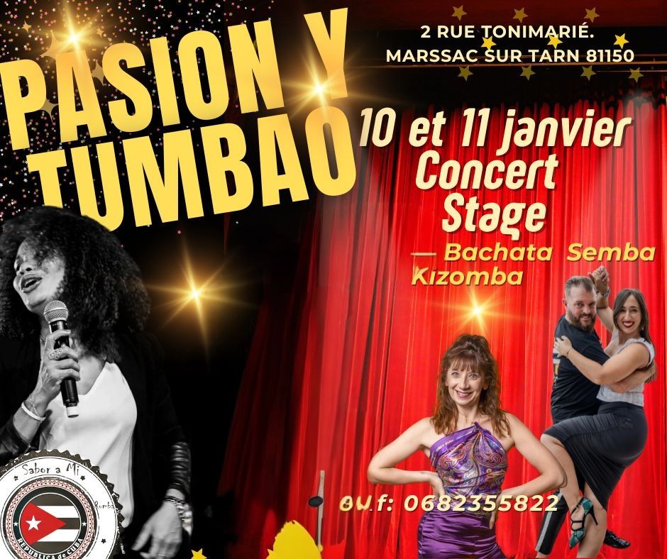 Pasión y Tumbao en Marssac sur Tarn