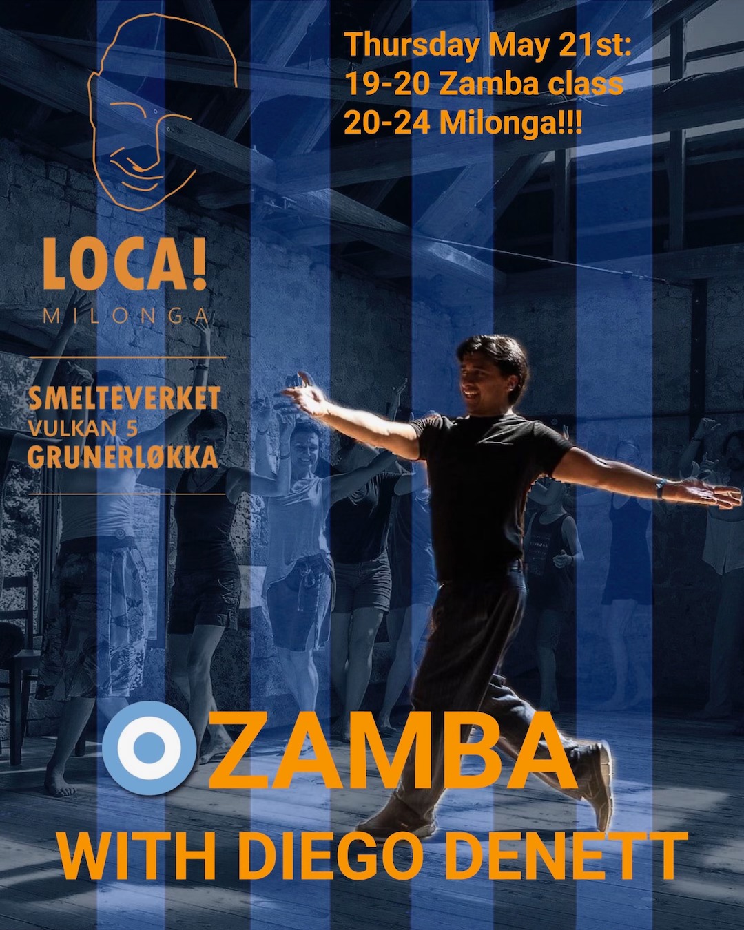 DIEGO-NIGHT: ZAMBA & LOCA MILONGA