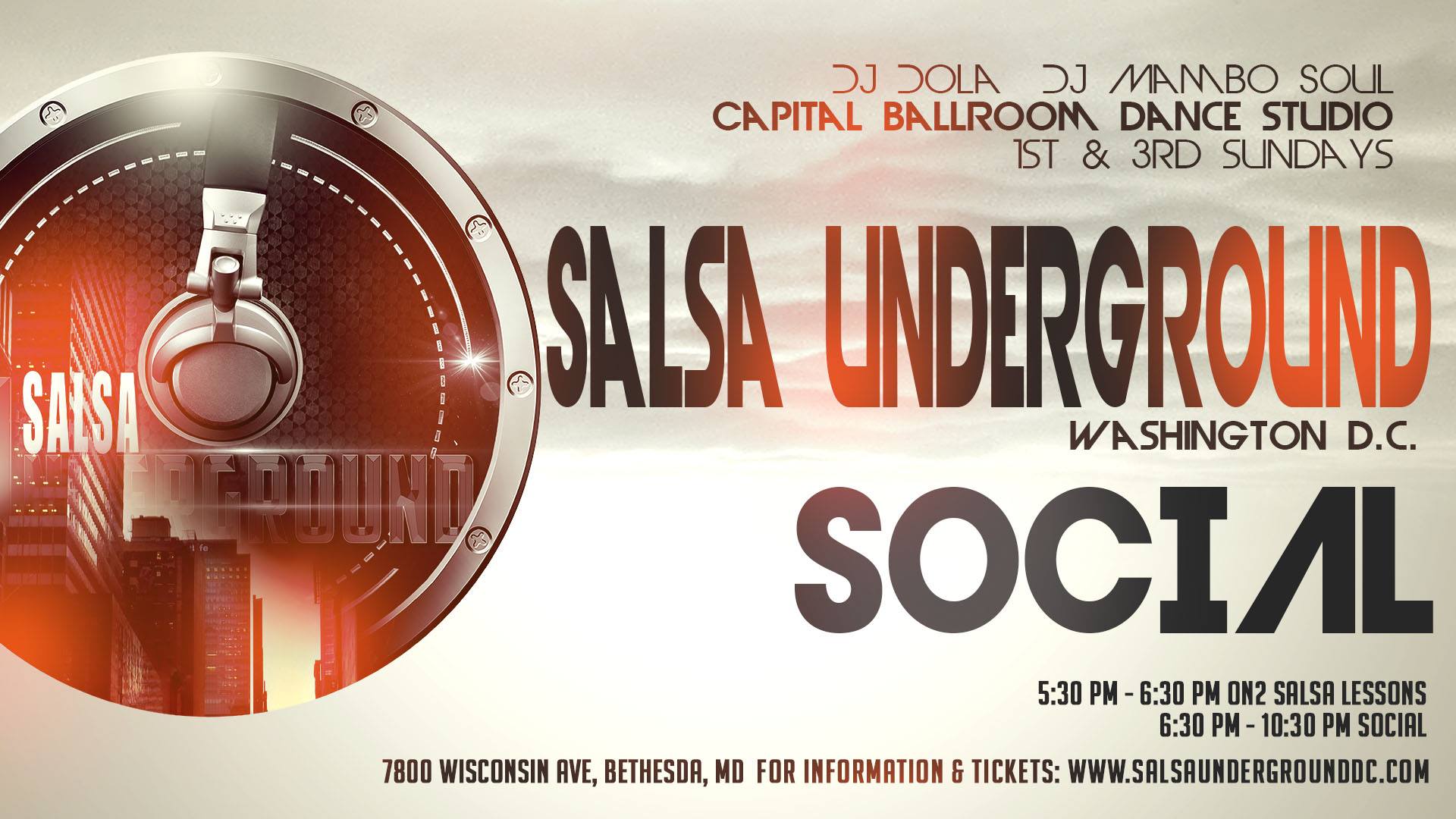 Salsa Underground DC Vinyl Social