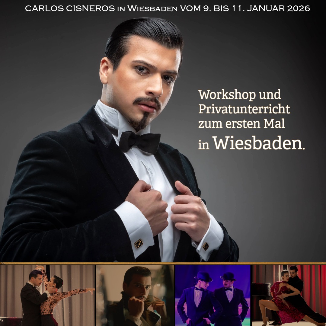 Carlos Cisneros in Wiesbaden - Tango Lessons