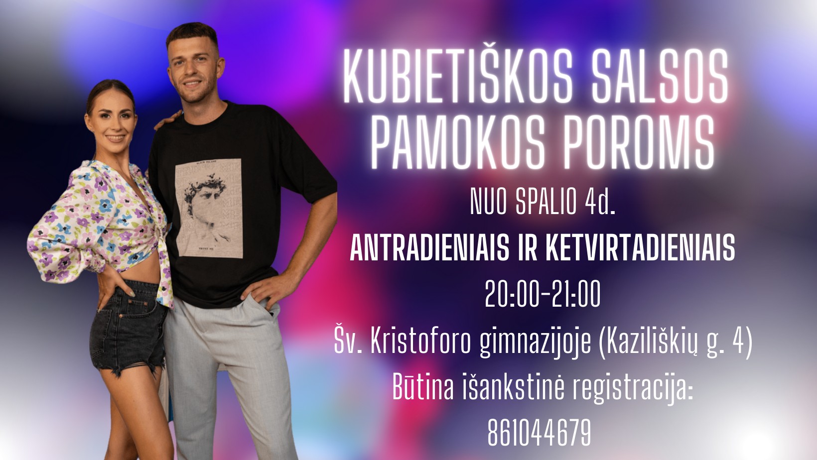 Kubietiškos salsos pamokos poroms