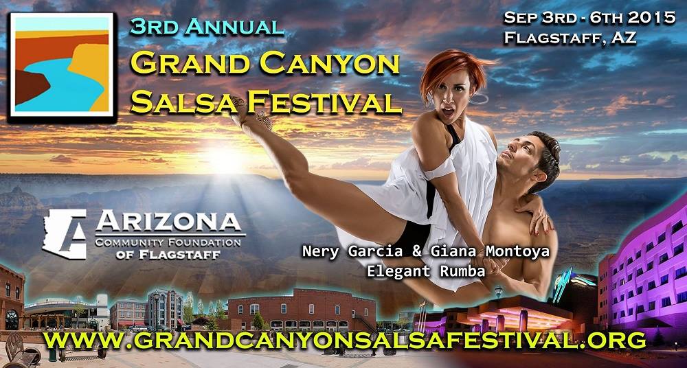 Grand Canyon Salsa Festival Sep 3rd - 6th, 2015
