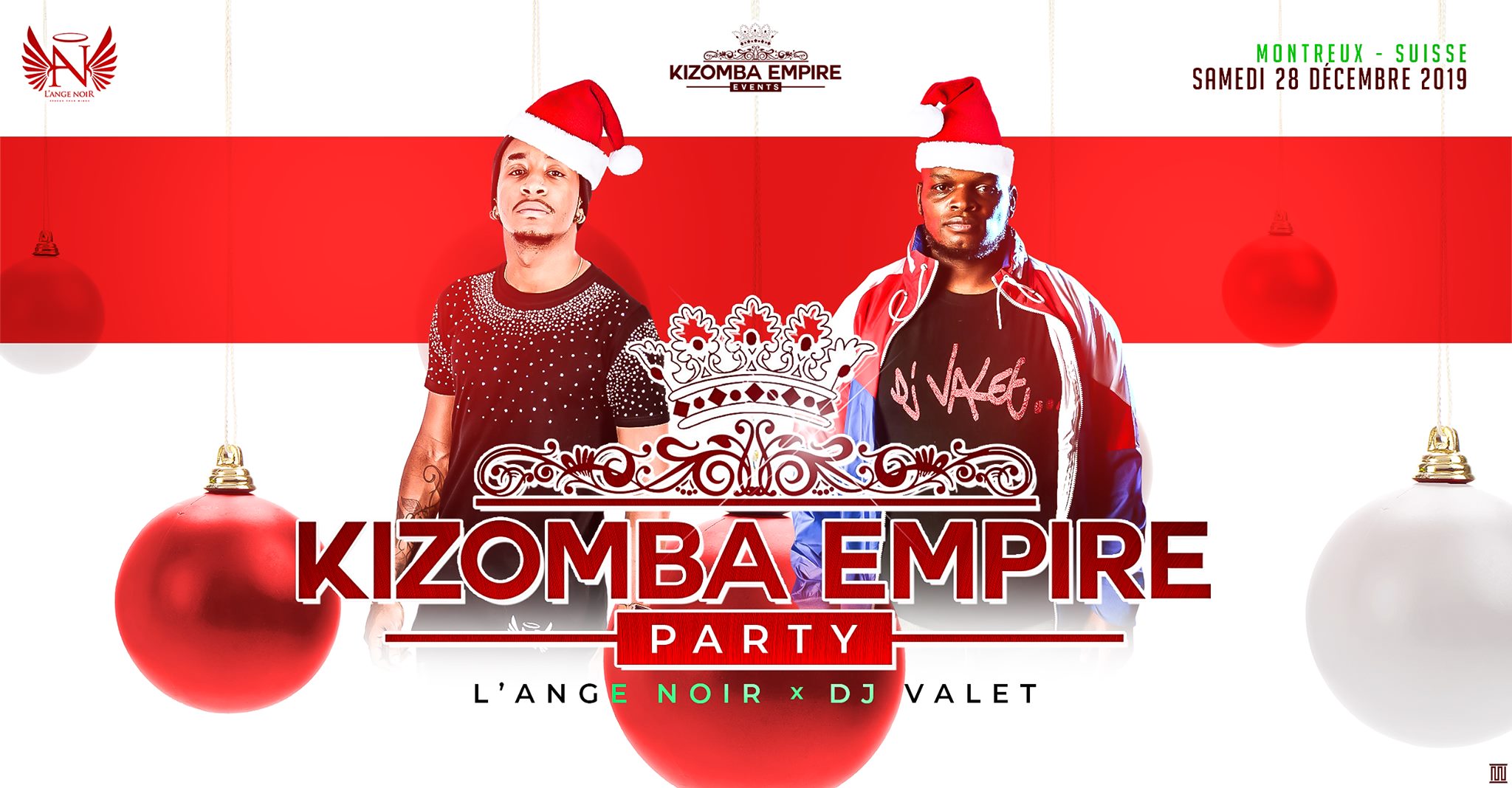 Kizomba Empire Spécial Christmas Dj Valet