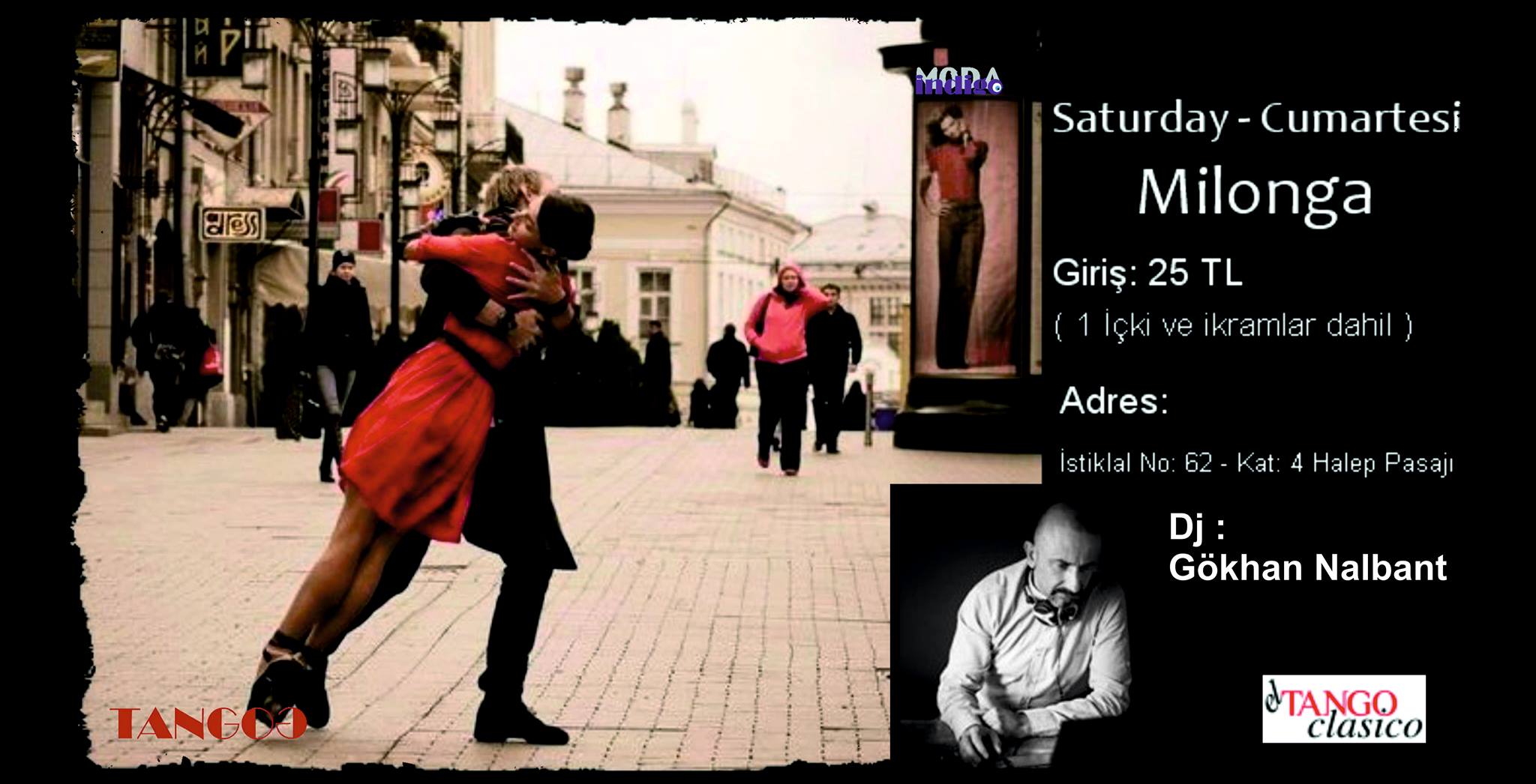 Saturday Milonga Cumartesi