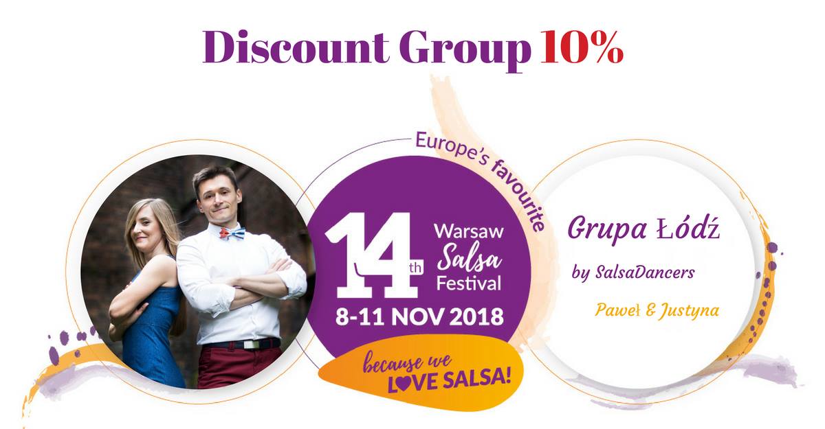 15th El Sol Salsa Festiwal 2019 DiscountGroup10%