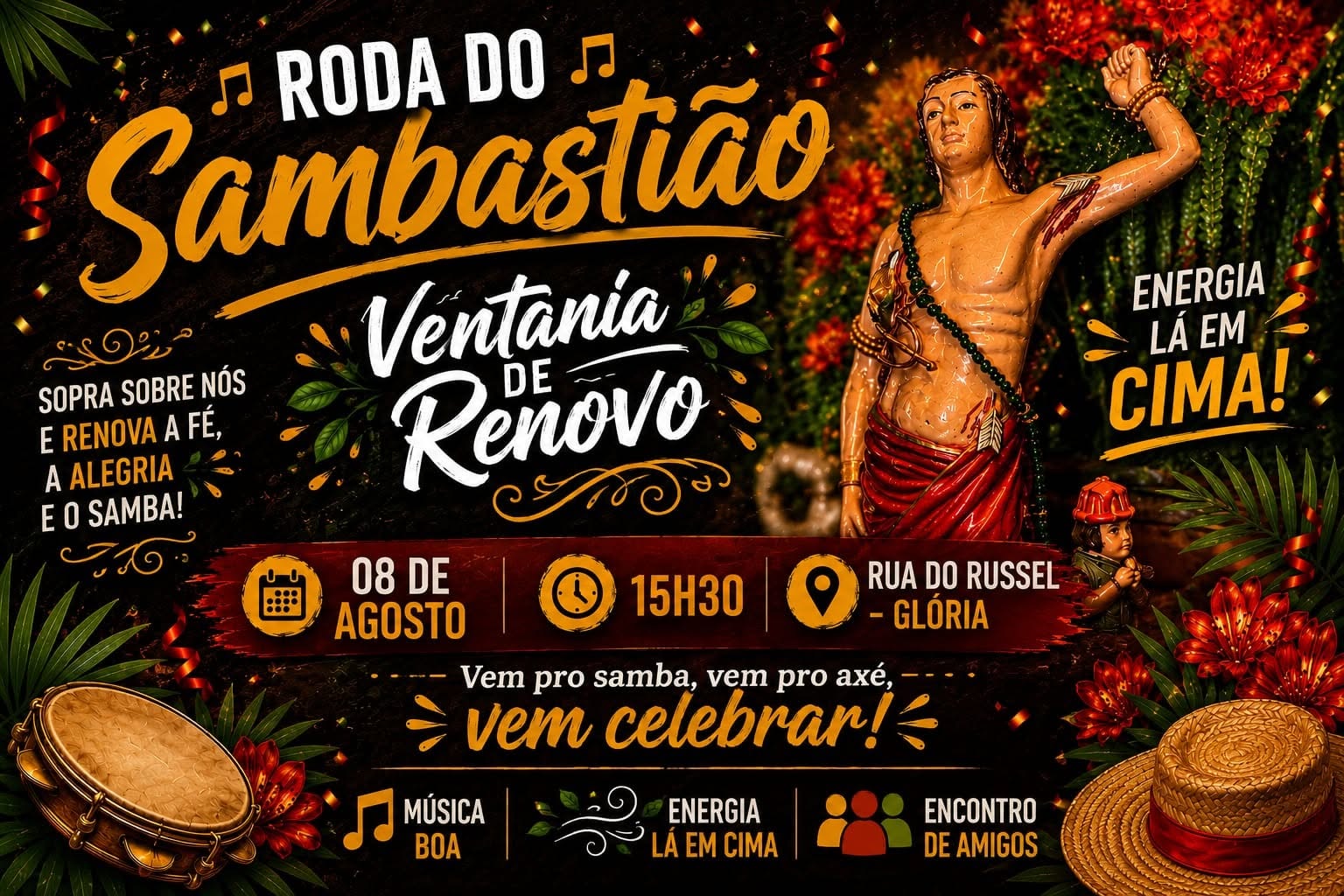 Sambastião - Ventania de Renovo - Agosto