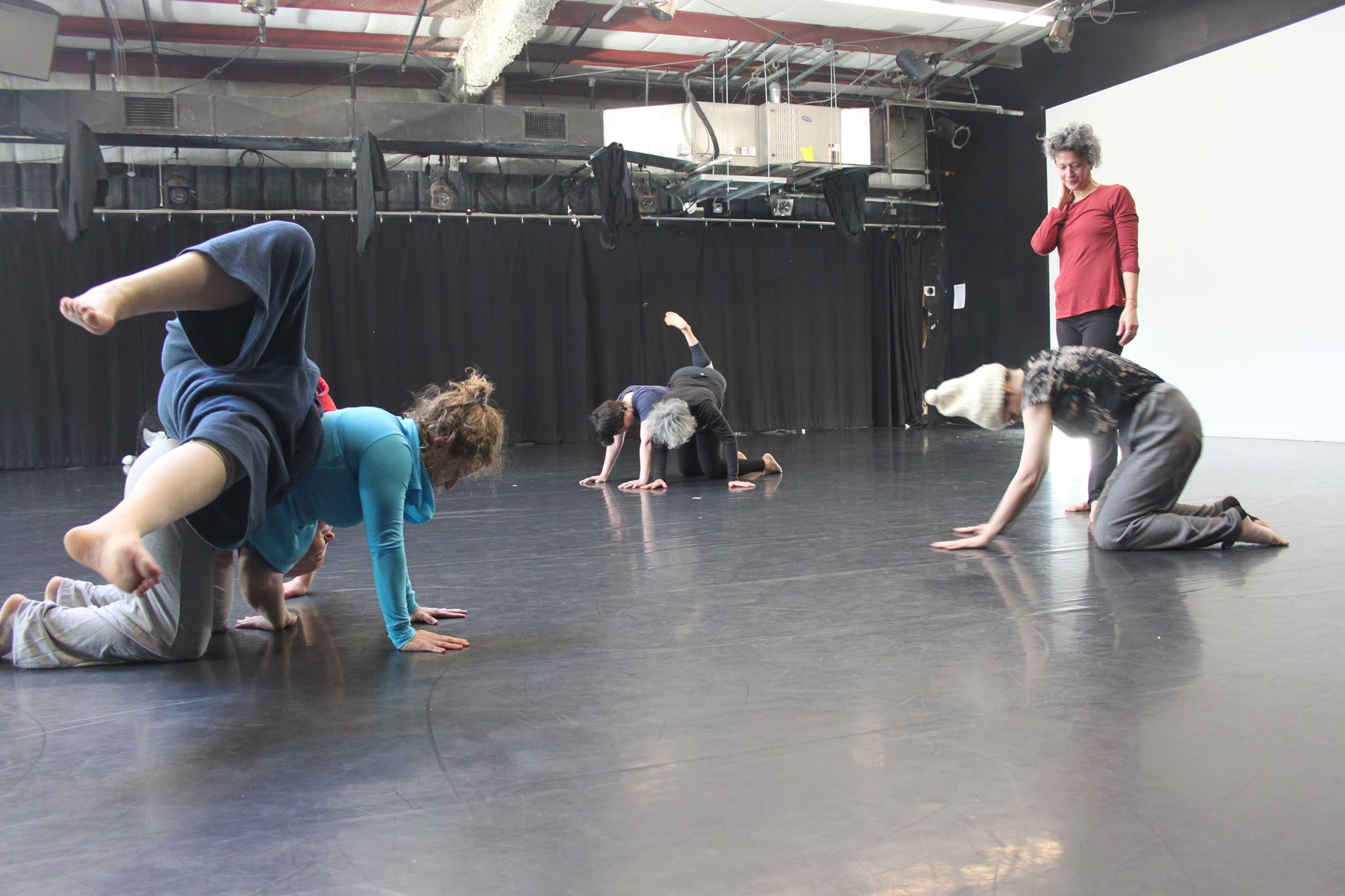 Contact Improvisation and Developmental patterns weekly class