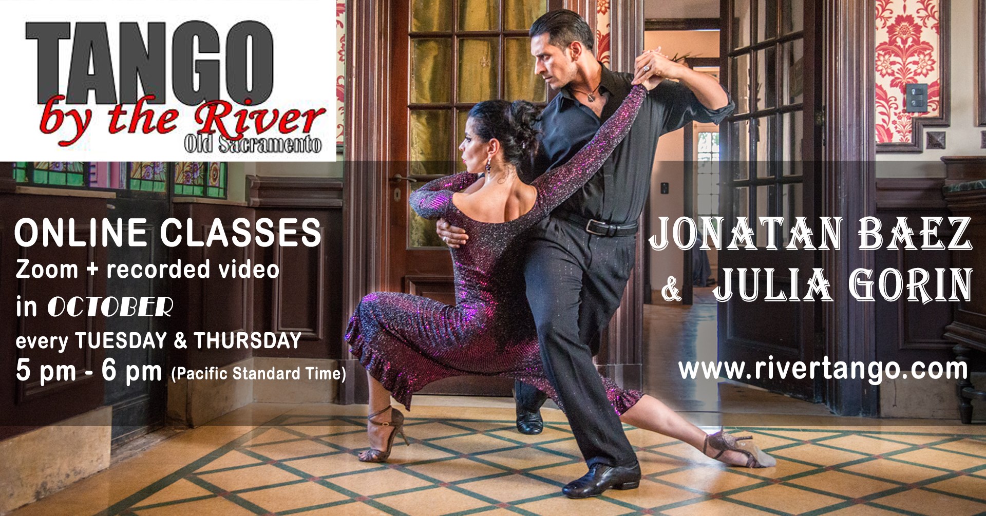 October Online: Julia Gorin & Jonatan Baez @Tango by the River