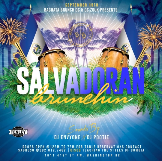 Salvadorian Brunching at Bachata Brunch Sundays