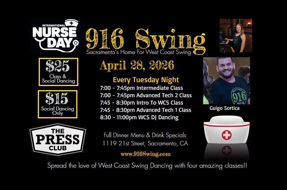 916 Swing, National Nurse Day w Guigo Sortica, May 12, 2026