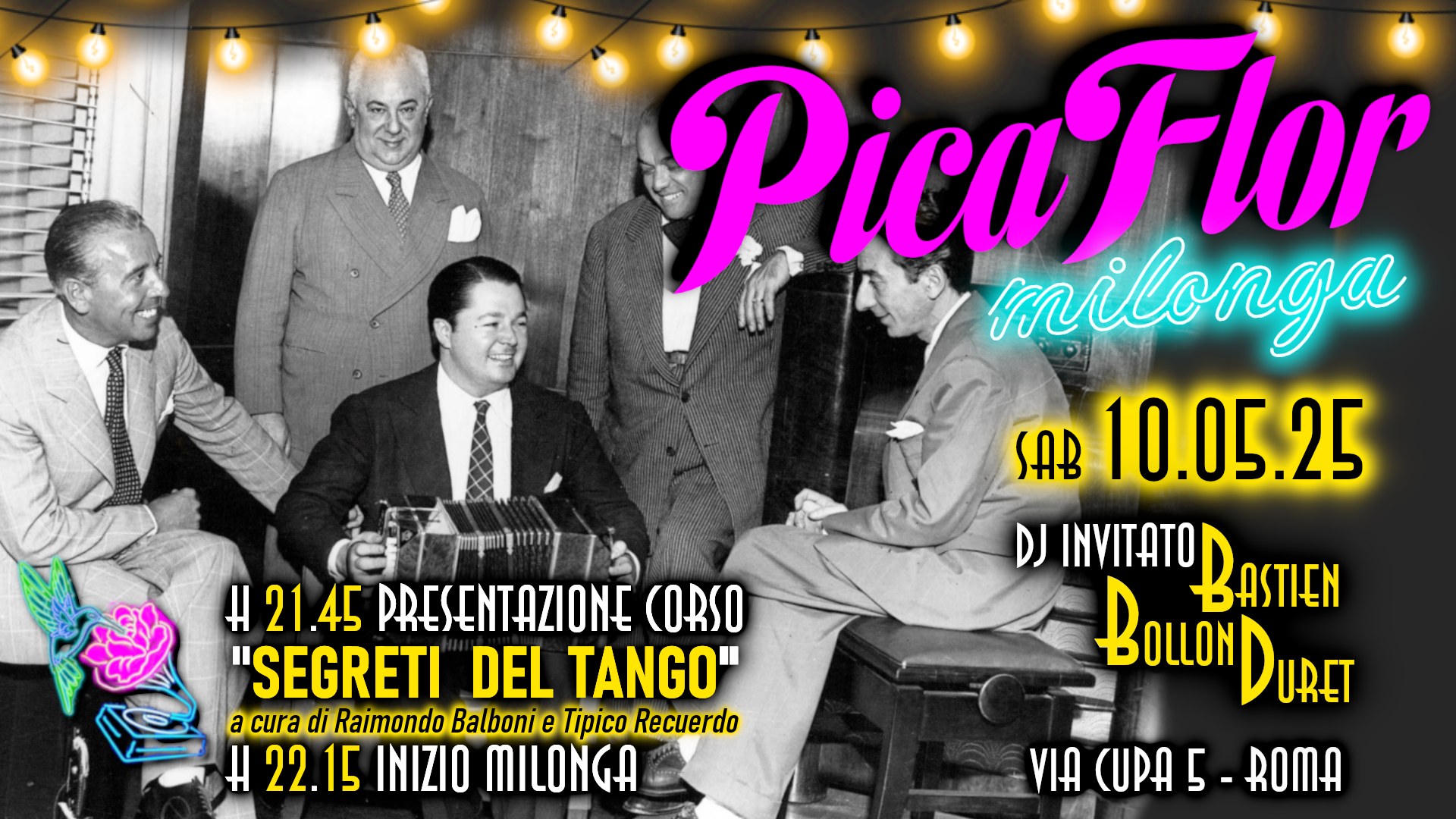 Picaflor Milonga ๐บ Bastien Bollon Duret Dj
