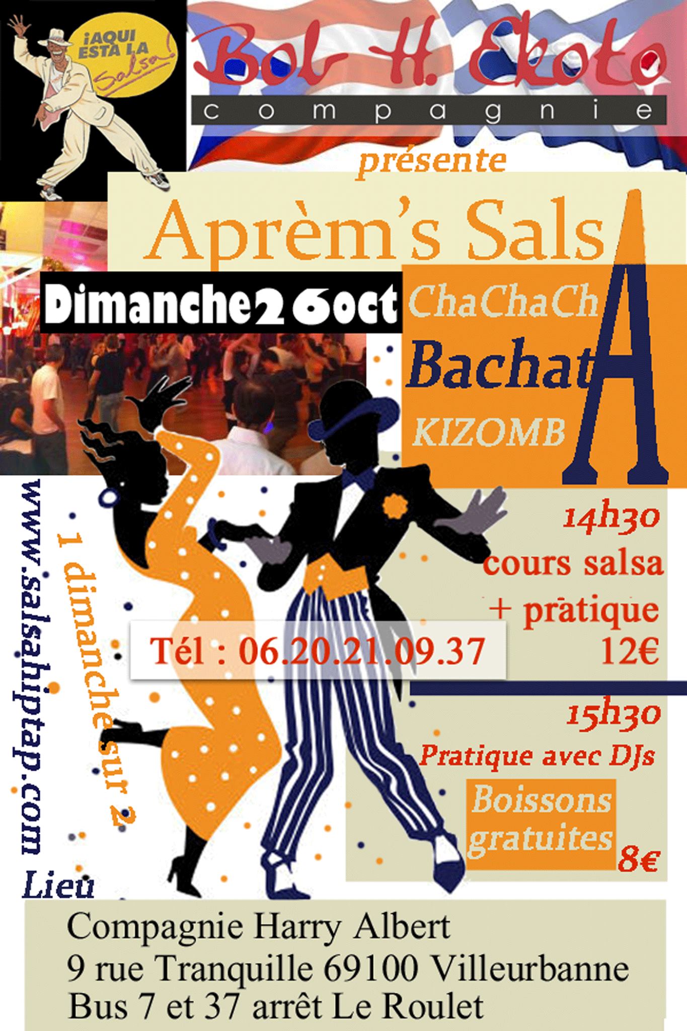 Salsa y Mas ! dimanche 26 Oct