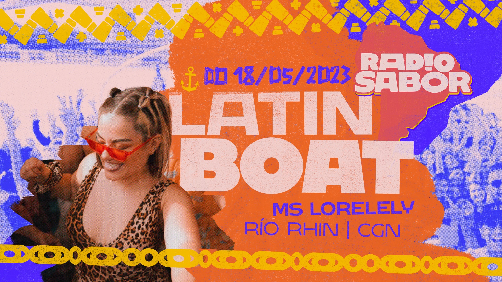 RADIO SABOR LATIN BOAT DO 18.05. KD SCHIFF MS LORELEY