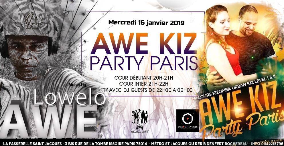 AWE KIZ PARTY PARIS