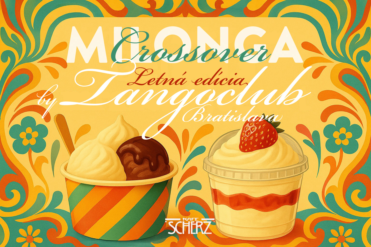 Milonga Tangoclubu - letná edícia Crossover.