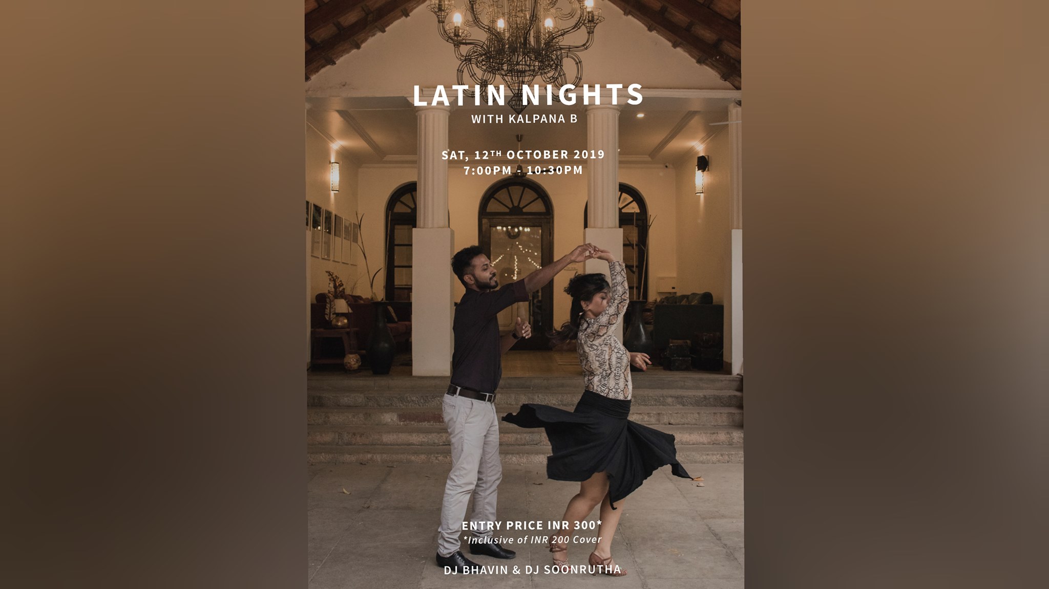Latin Nights at The Bohemian House, 12th Oct