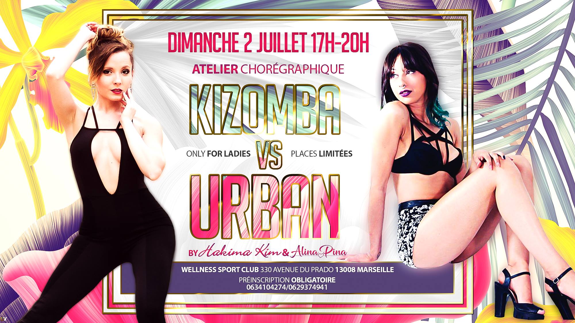 Ladies Kizomba vs Urban by Hakima Kim & Alina Pina