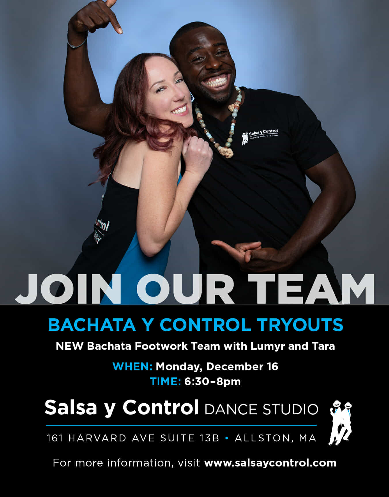 Bachata y Control Footwork Team Tryouts