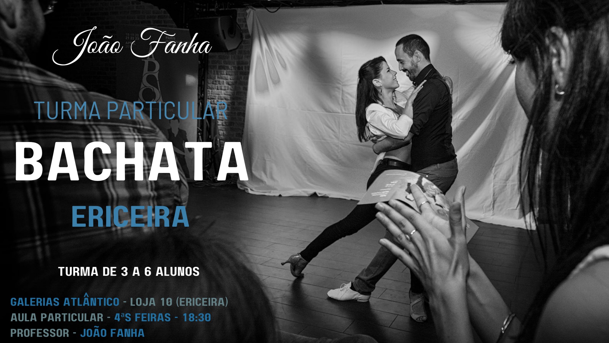 ★ Turma Particular de Bachata a Par na Ericeira ★ Professor: João Fanha