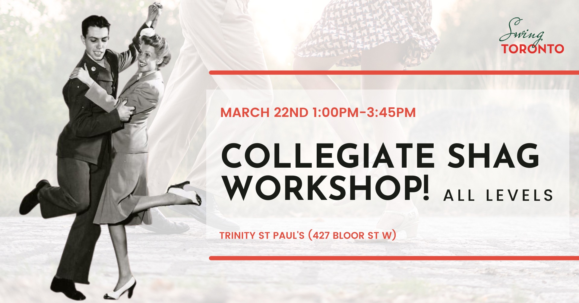 "Collegiate Shag Fundamentals" Workshop - All Levels!