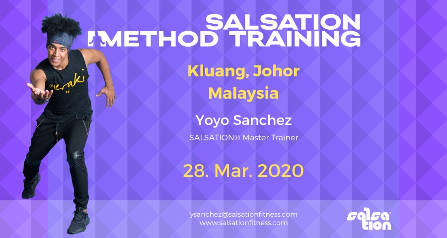 Salsation® Method Training with Yoyo Sanchez Kluang, Malaysia