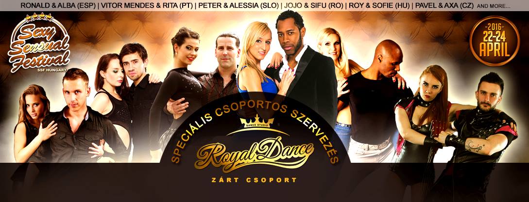 Nemzetközi wellness & tánchétvége világsztárokkal Royal Dance Team