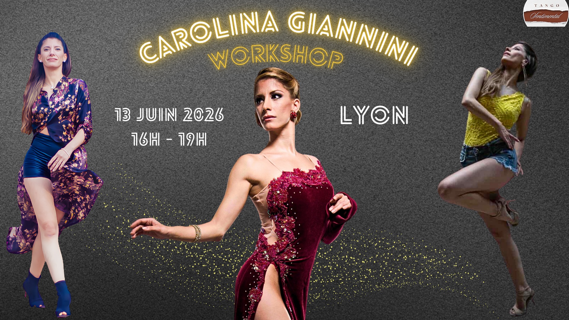 Tango Workshop - CAROLINA GIANNINI - #3 - Tours et "Pili Pilis"
