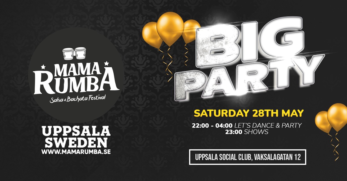Mama Rumba - Big Party! Saturday 28th May