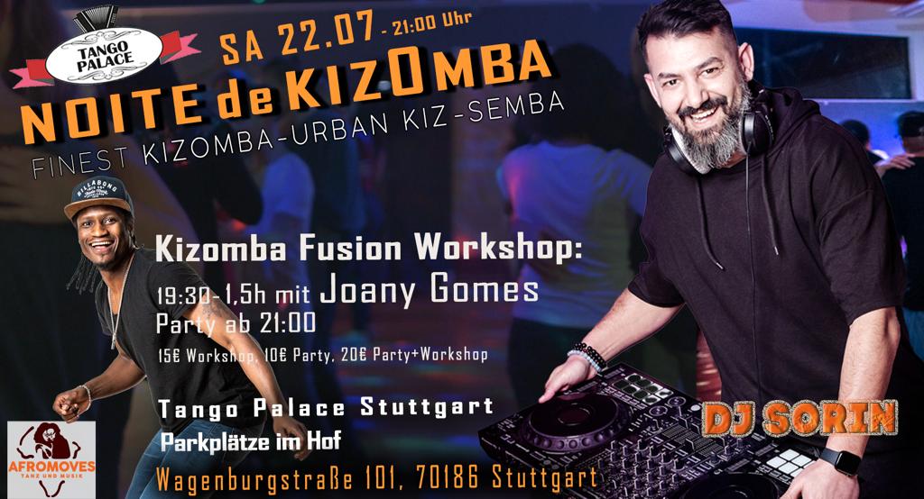 NOITE de KIZOMBA - Workshop & Party in Stuttgart