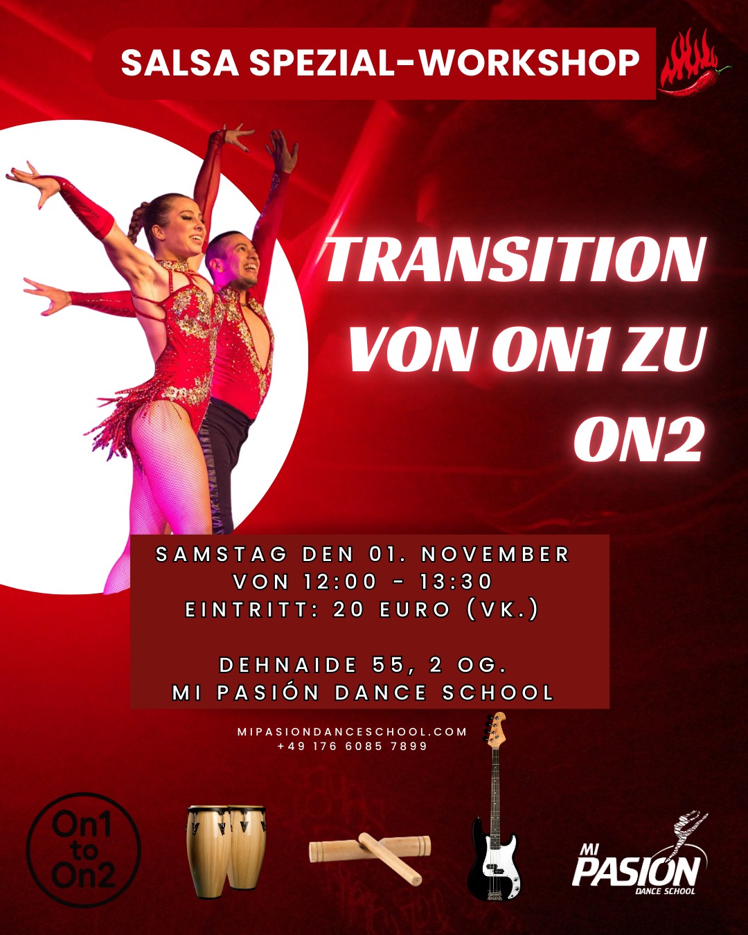 Transition von On1 zu On2