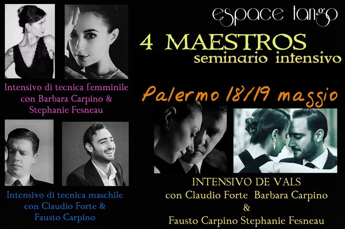 4 Maestros - Seminario Intensivo