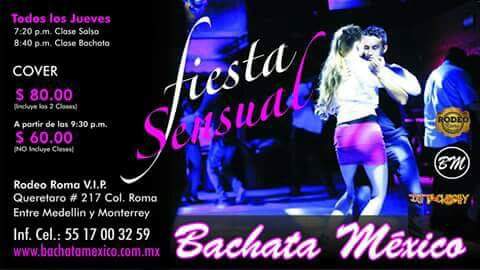 FIESTA SENSUAL EN RODEO ROMA (BACHATA VS SALSA)