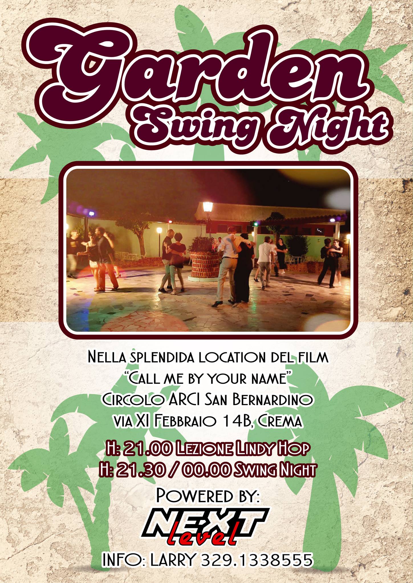 Garden Swing Night