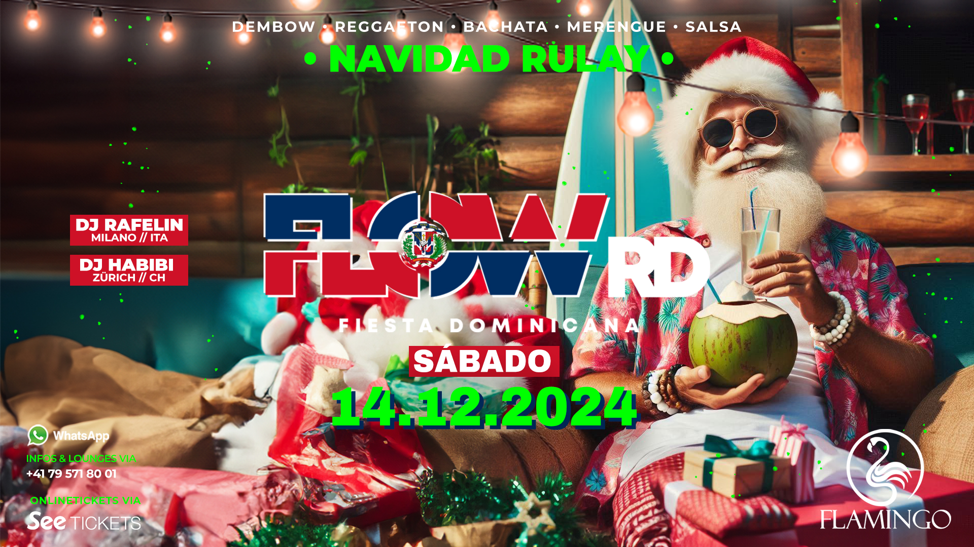 FLOW RD • CHRISTMAS EDITION • FLAMINGO CLUB