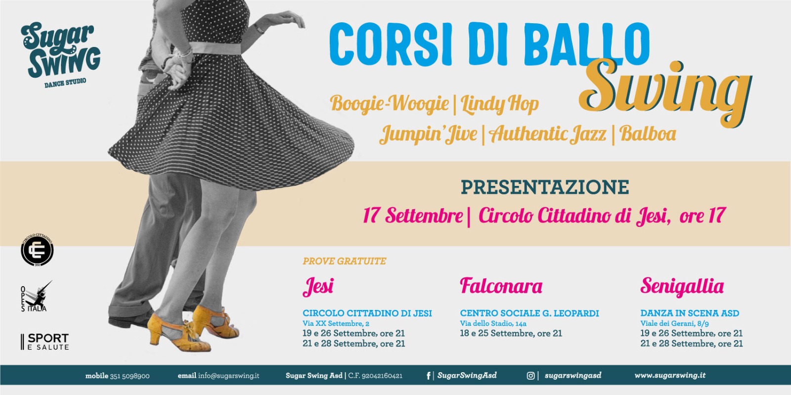 Sugar Swing Presentazione #CorsidiBalloSwing