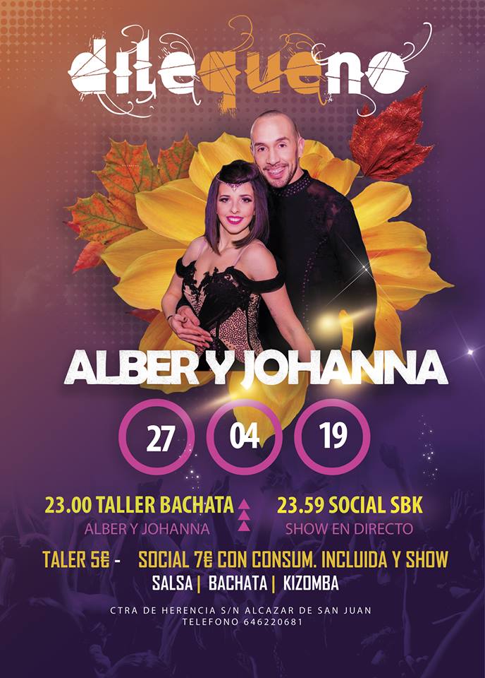 Bachateando con Alber y Johanna