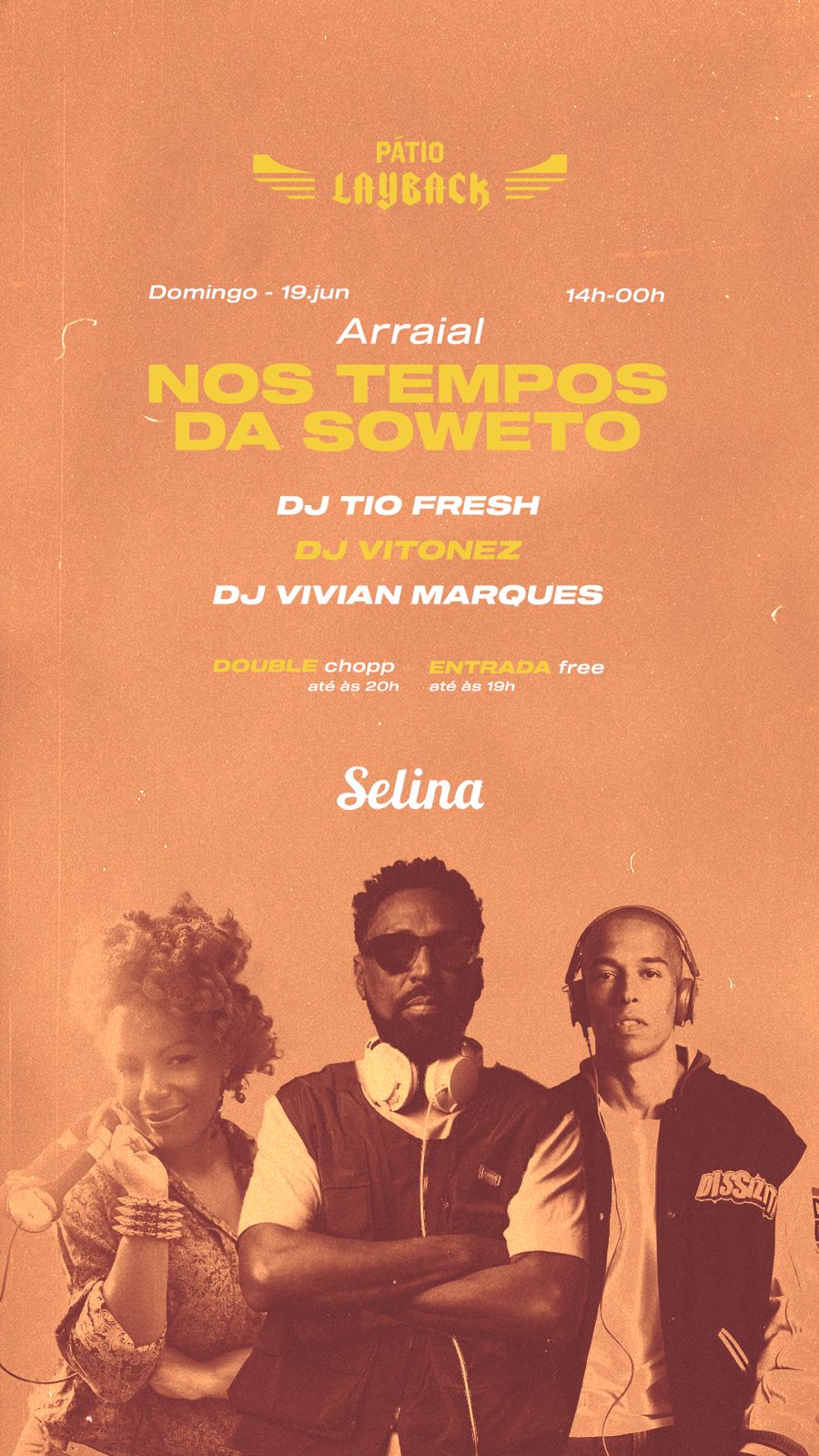 Arraial NOS TEMPOS DA SOWETO