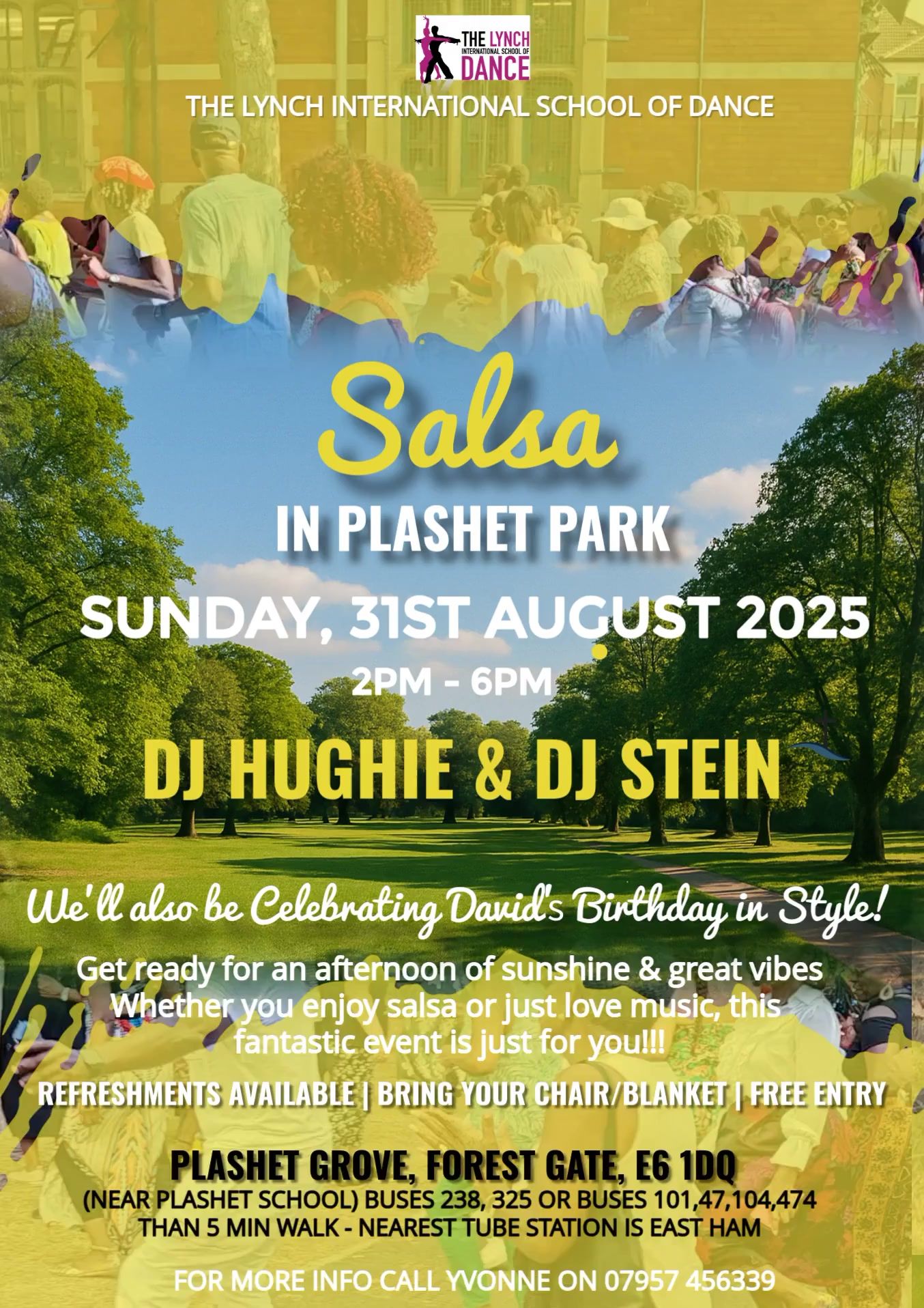 Salsa in Plashet Park