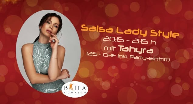 Salsa Lady Style Workshop mit Tahyra (Baila Conmigo)