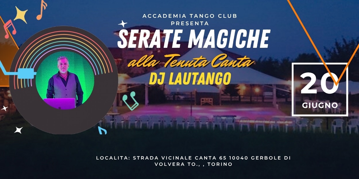 Serata sotto le stelle alla Tenuta Canta 🌙✨