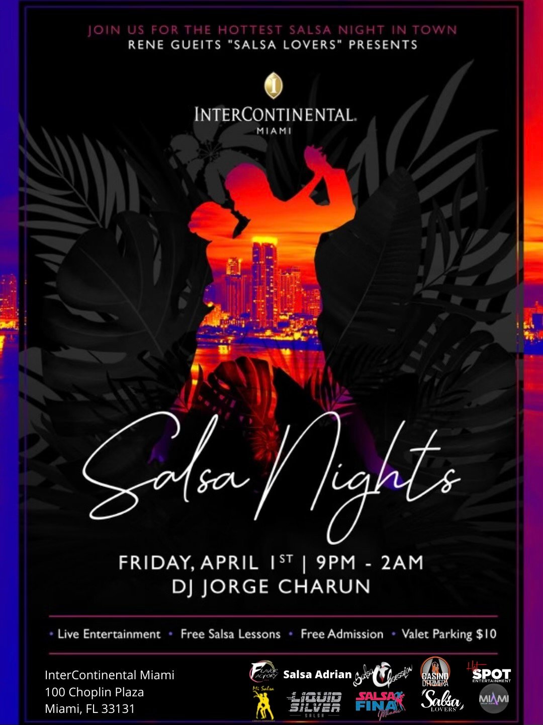 Salsa Nights at the Intercontinental Hotel