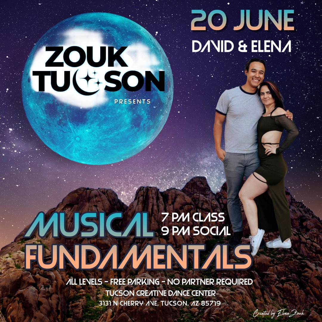 Brazilian Zouk with David & Elena: Musical Fundamentals πΆ