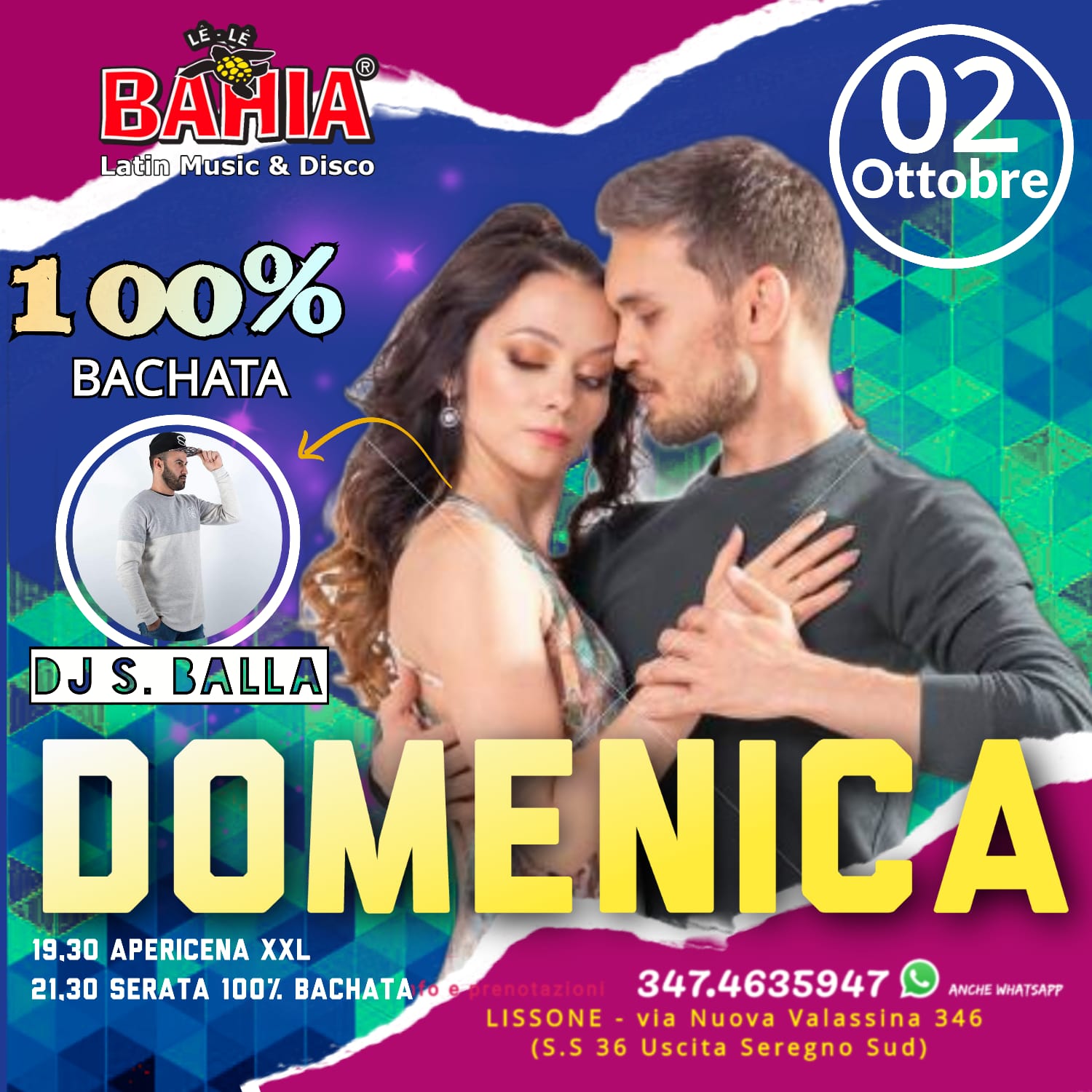 Domenica della Bachata & Apericena XXL
