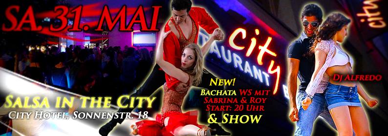 SALSA IN THE CITY - SA. 31. Mai